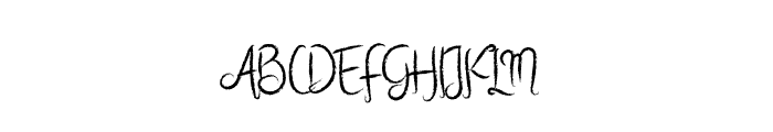 ThunderAfterSnow-Regular Font UPPERCASE