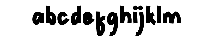 Thuras Kayus Font LOWERCASE