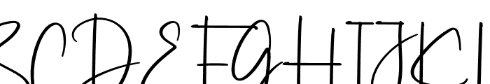 Tiara Black Font UPPERCASE