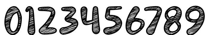 Tickle Campus Scribble Outline Font OTHER CHARS