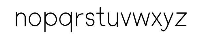 Tidy Notes Font LOWERCASE