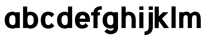 Tieban-ExtraBold Font LOWERCASE