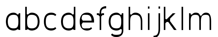 Tieban-Thin Font LOWERCASE