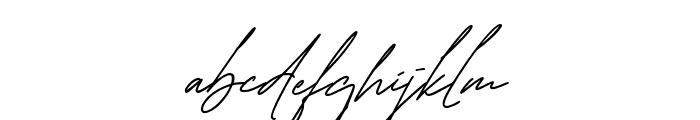 Tiffanyed-Regular Font LOWERCASE