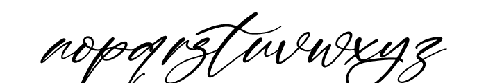 Tightones Italic Font LOWERCASE