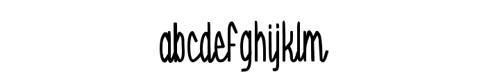 Tightwall-Regular Font LOWERCASE