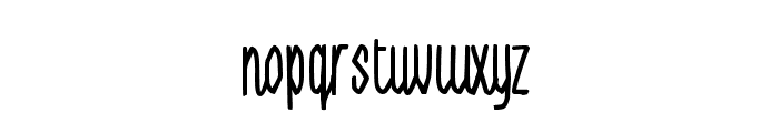 Tightwall-Regular Font LOWERCASE