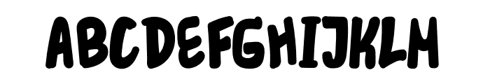 Tik Tak Font UPPERCASE