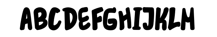 Tik Tak Font LOWERCASE