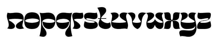 Tiki Tangle Regular Font LOWERCASE