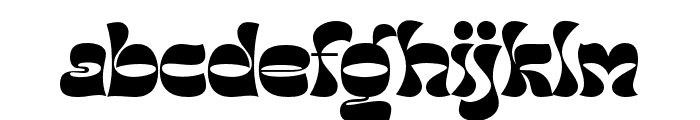 TikiTangle-Regular Font LOWERCASE