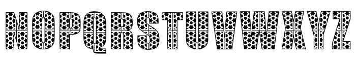 Tile Decorative Font LOWERCASE