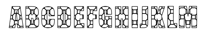 Tile5 Pattern Font LOWERCASE