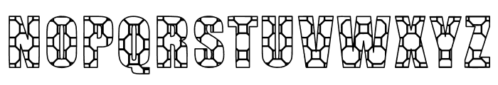 Tile5 Pattern Font LOWERCASE