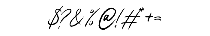 Timberland-Regular Font OTHER CHARS
