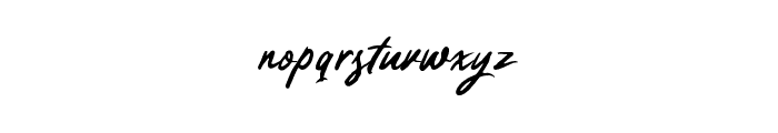 Timberland-Regular Font LOWERCASE