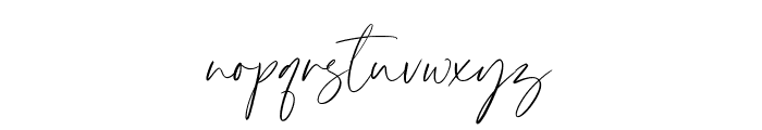 Timberlyn Font LOWERCASE