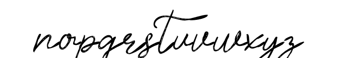 Timitty Script Font LOWERCASE