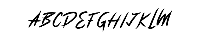 Timothy Light Font UPPERCASE