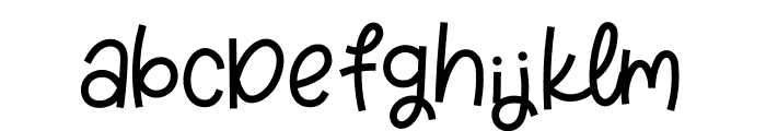 Tinkle Star Font LOWERCASE