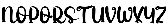 Tinkle Unicorn Font LOWERCASE