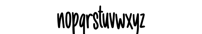 Tinklebuzz Font LOWERCASE