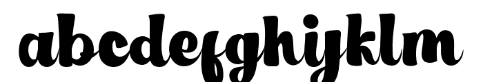 TinkyComicRegular Font LOWERCASE