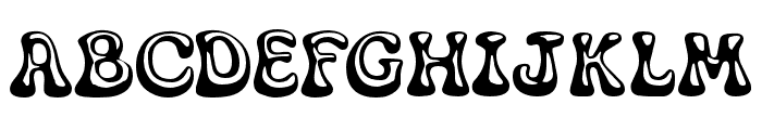 Tiny Bubble Font UPPERCASE