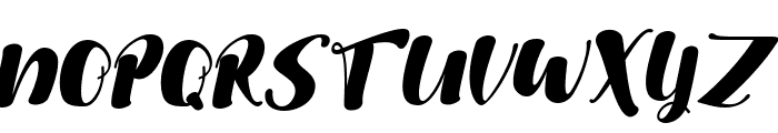 Tiny Love Italic Font UPPERCASE
