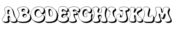 Tiny Shadow Font UPPERCASE