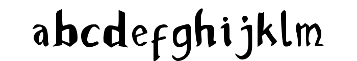 Tipar Regular Font LOWERCASE