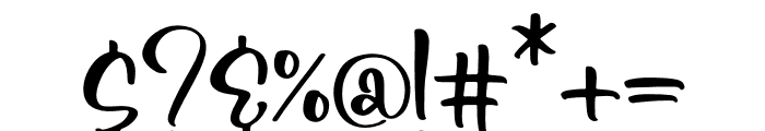 Tiramisu Font OTHER CHARS