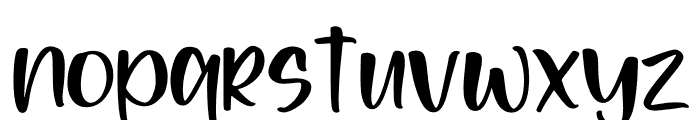 Tiramisu Font LOWERCASE