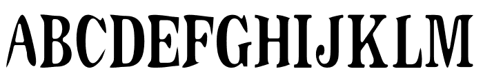 Tirich Sar Font UPPERCASE