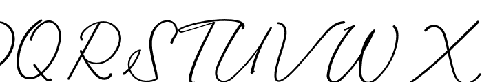 Tisushine Bold Font UPPERCASE