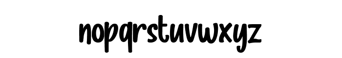 Tisyu Font LOWERCASE