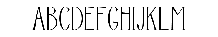 Titanium Regular Font UPPERCASE