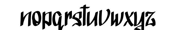 Titasic Font LOWERCASE