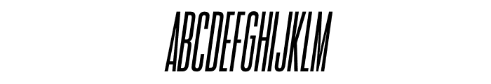 Title Fight Bold Italic Font UPPERCASE