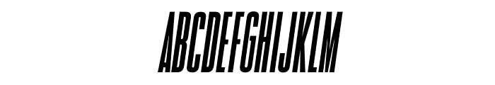 Title Fight Heavy Italic Font UPPERCASE