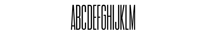 Title Fight Light Font UPPERCASE