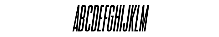 Title Fight UltraBold Italic Font UPPERCASE