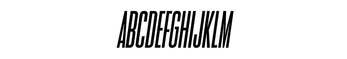 Title Fight UltraBold Italic Font LOWERCASE