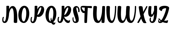 Tiyesra-Normal Font UPPERCASE