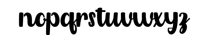 Tiyesra-Normal Font LOWERCASE