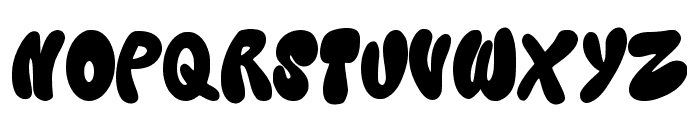 Toastbrot Regular Font UPPERCASE