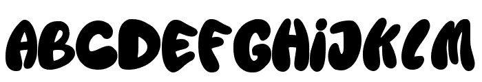 Toastbrot Regular Font LOWERCASE