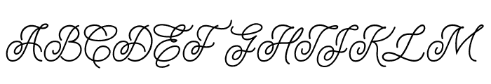 Tofes Font UPPERCASE