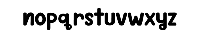 Tofu Twist Font LOWERCASE