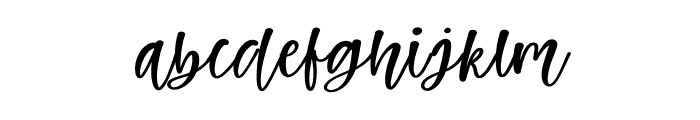 Together With Pride Script Font LOWERCASE